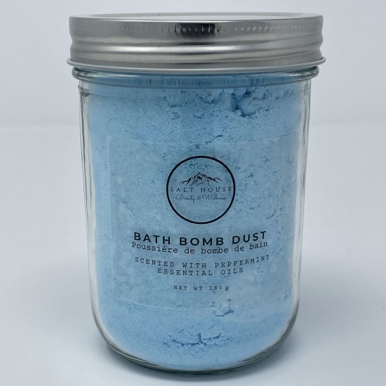 Peppermint Bath Bomb Dust