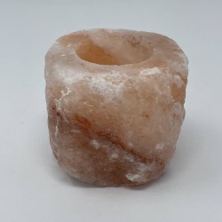 Natural Red & Maroon 1 Hole Candle Holder