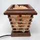 Wooden Basket Lamp Wooden Basket Lamp