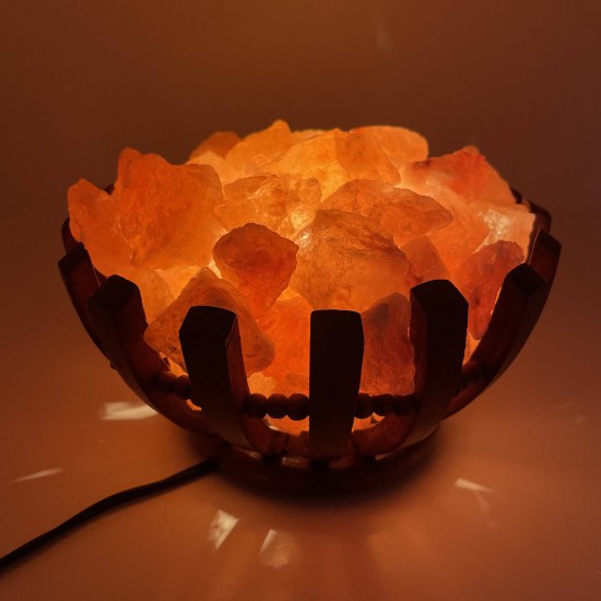 Wooden Bowl Lamp Wooden Bowl Lamp