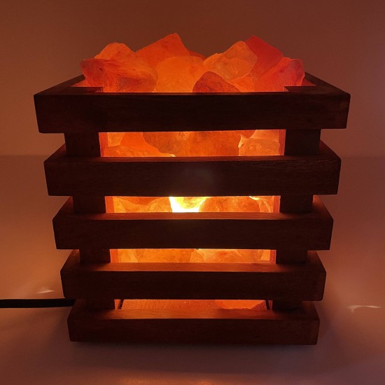 Wooden Square Lamp Wooden Square Lamp