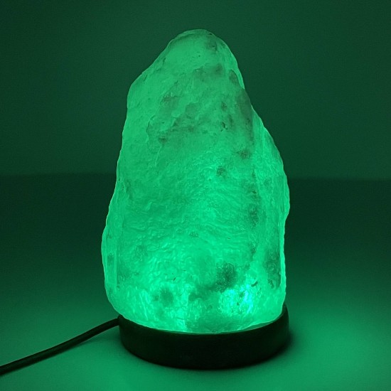Mini Pink Natural Lamp with USB Port 