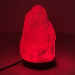 Mini Pink Natural Lamp with USB Port 